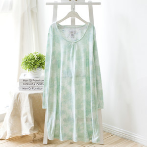 歐美單春秋新大碼女裝棉質睡衣上裝 舒適與時尚兼具的家居伴侶